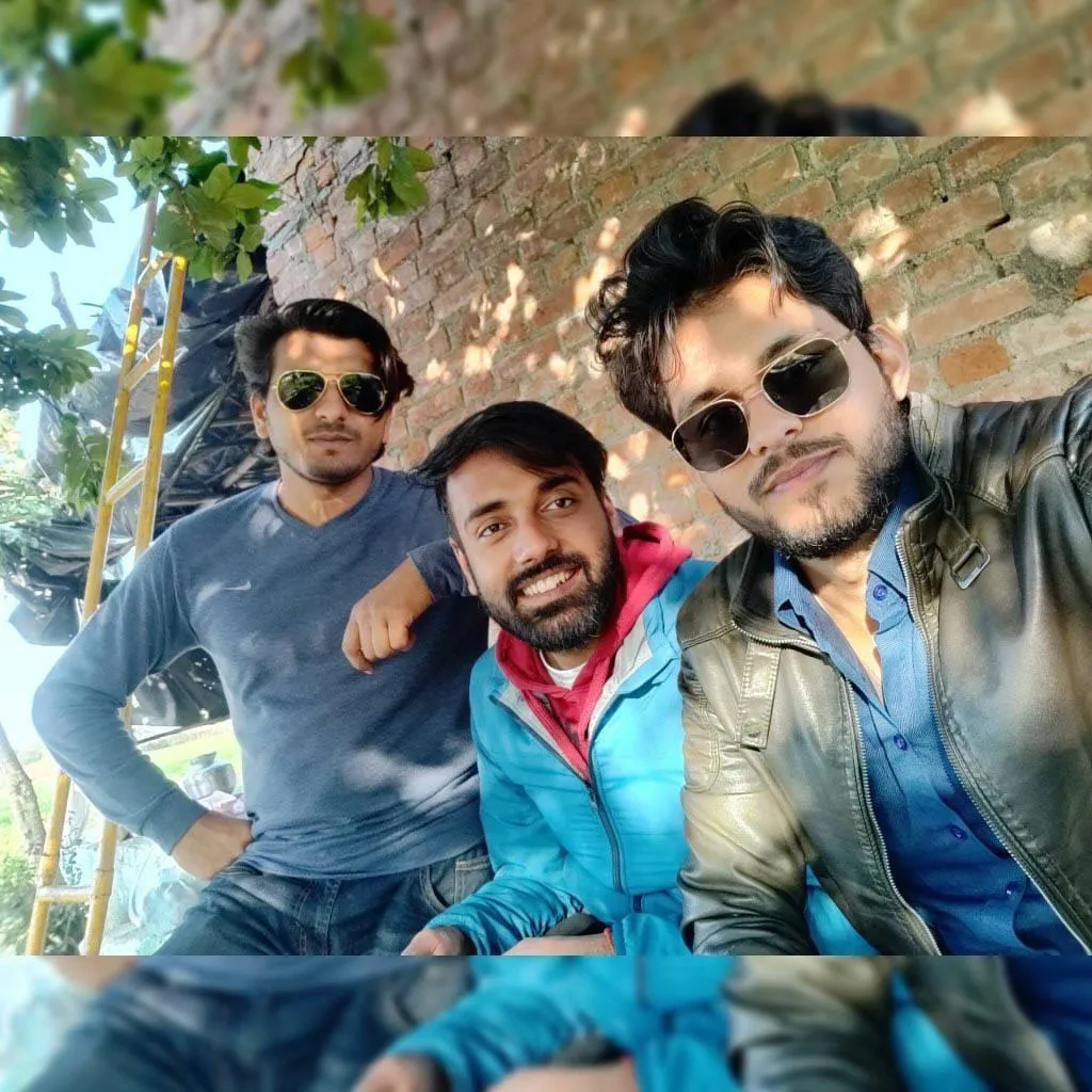 Kartikey, Shivam and Shagaf — the founders of Sunpress Organics